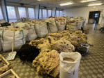 Laine de mouton fabrication granules